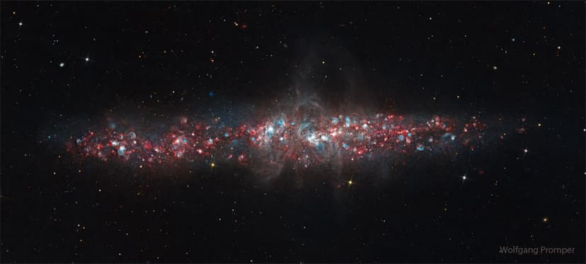 NGC 55: A Galaxy of Nebulas image