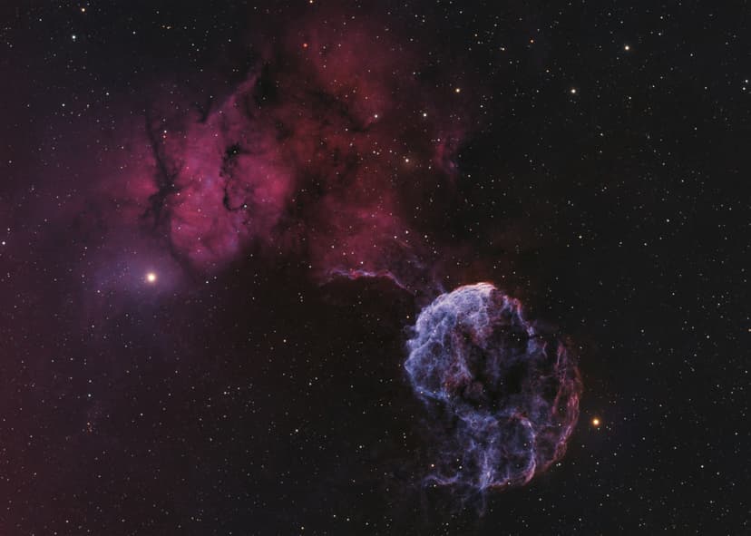 Sharpless 249 and the Jellyfish Nebula image