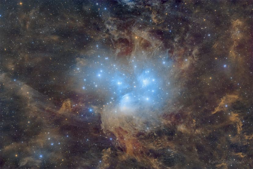 Pleiades: The Seven Sisters Star Cluster image