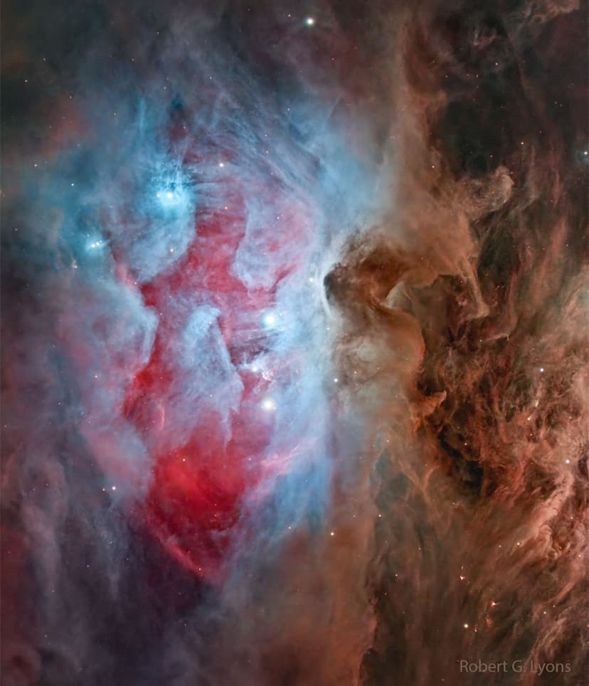 Orion: The Running Man Nebula image