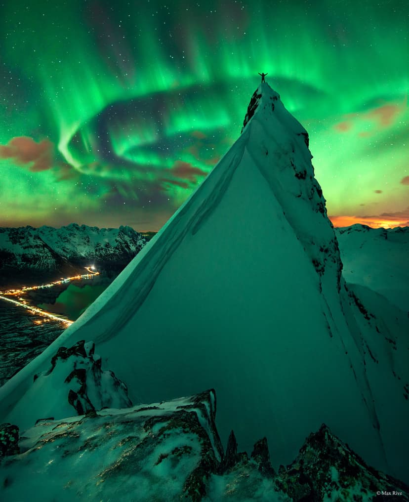 In Green Company: Aurora over Norway image