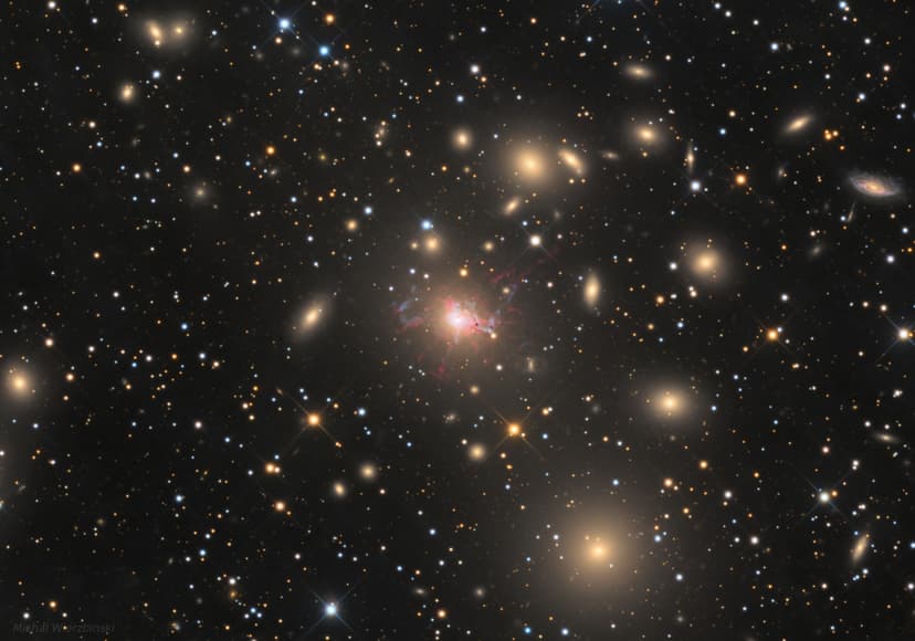 NGC 1275 in the Perseus Cluster image