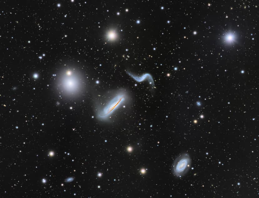 Hickson 44 in Leo image