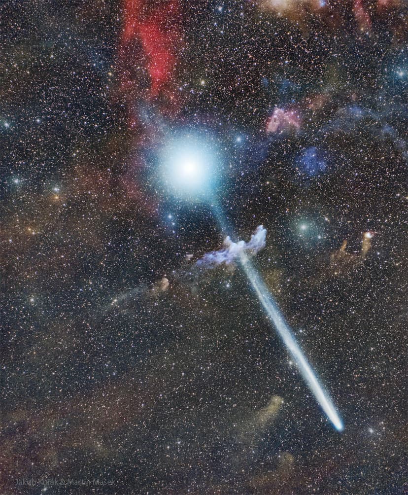 Comet R3 PanSTARRS Before Rigel image