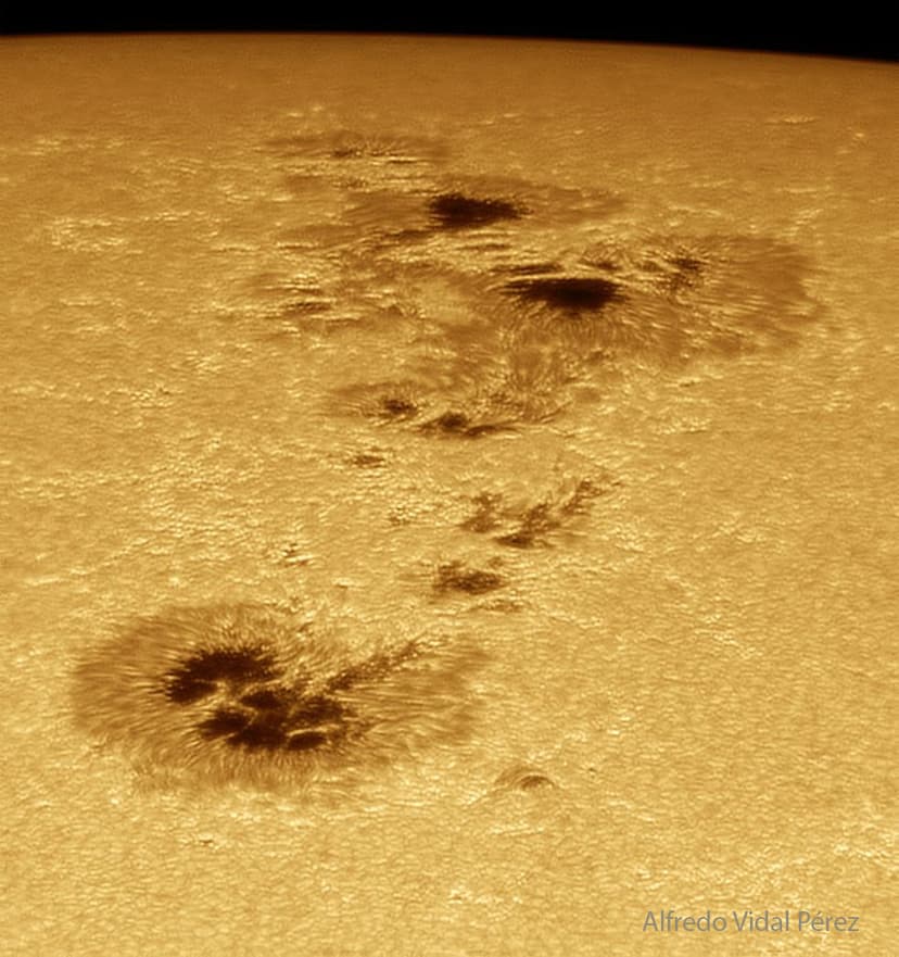 AR 4478: Giant Sunspot Group image