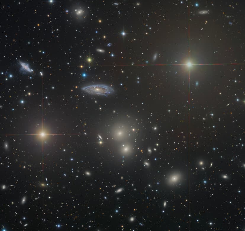 The Hydra Cluster of Galaxies image