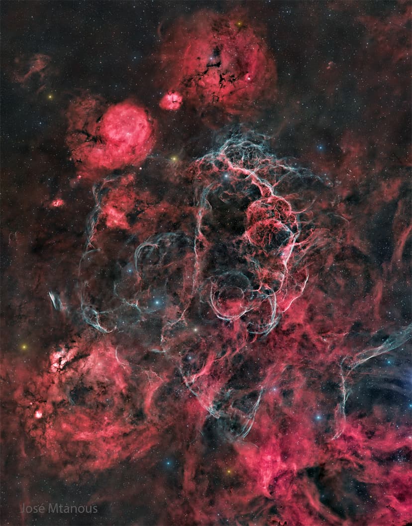 The Vela Supernova Remnant image
