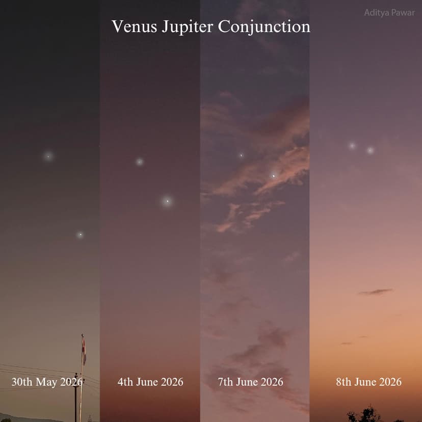 10 Days of Venus and Jupiter image