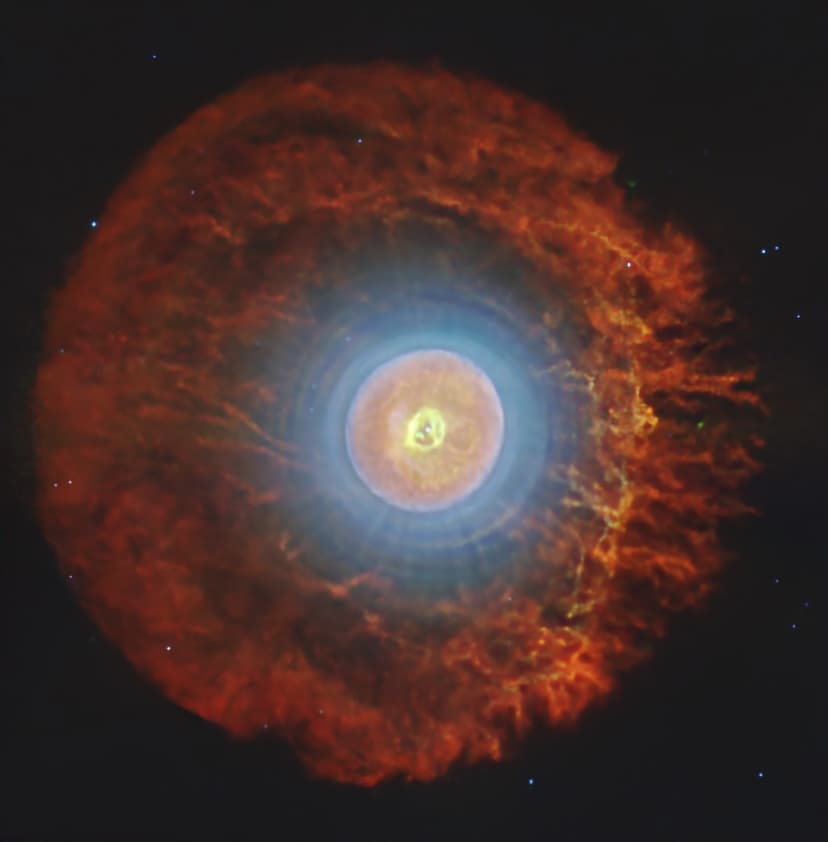 A Planetary Nebula with Cosmic Buckyballs image