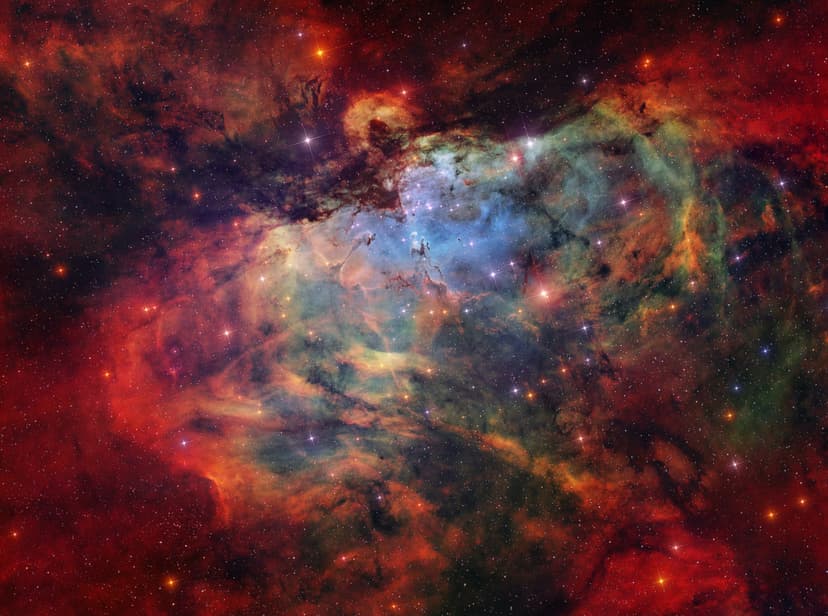 The Eagle Nebula and Friends image