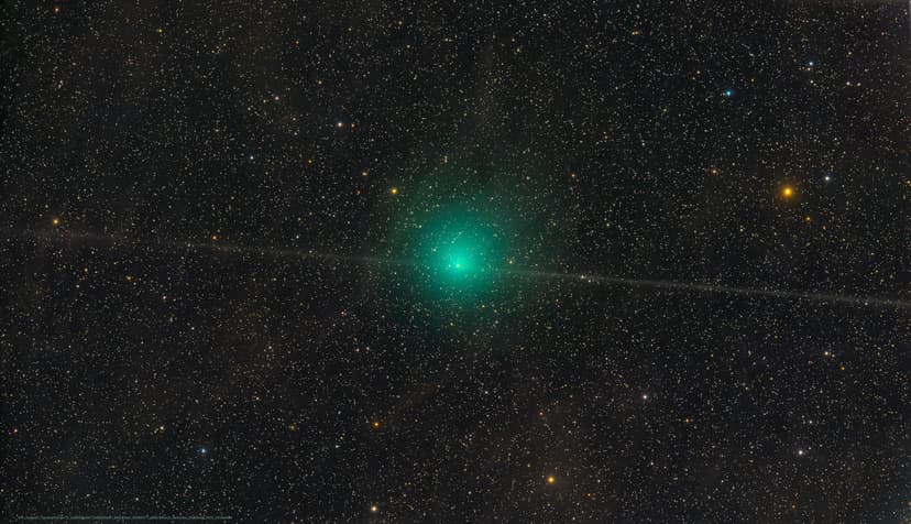 The Dust Trail of Comet Tempel 2 image