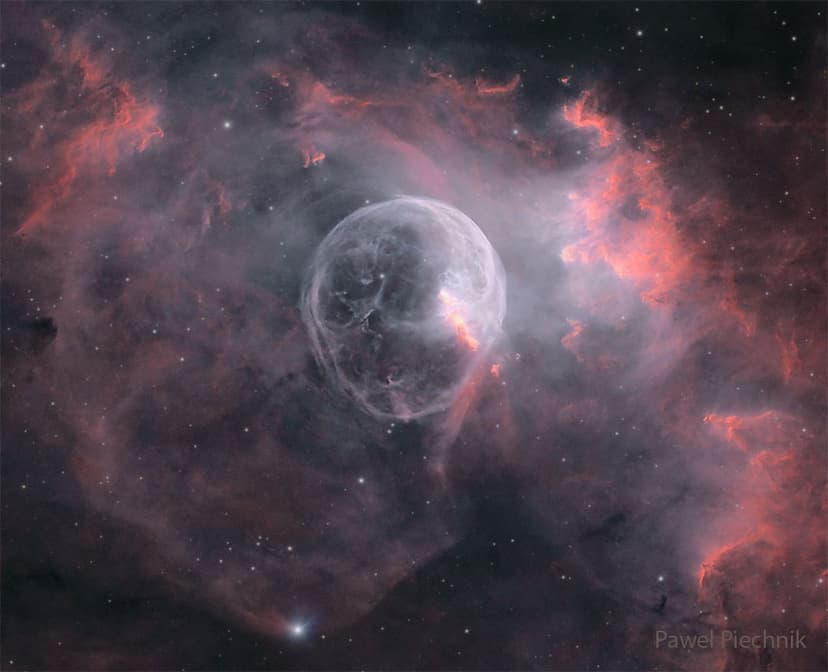 NGC 7635: The Bubble Nebula image