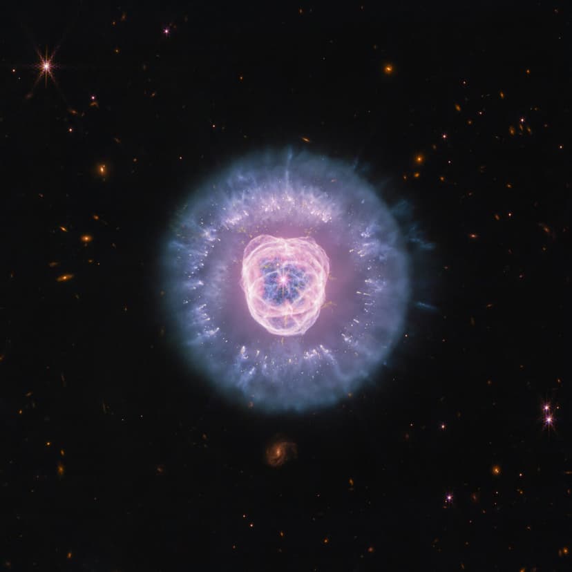JWST Images The Lion's Head Nebula image