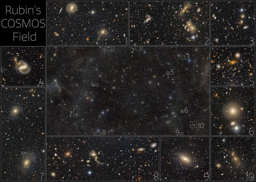 Rubin's COSMOS field image